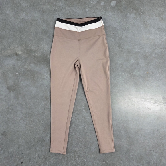 Jessica Simpson Pants - Jessica Simpson Taupe and White Leggings
